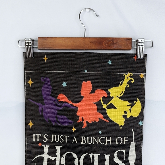 Hocus Pocus Themed Halloween Spooky Garden Flag NWOT - Picture 5 of 12
